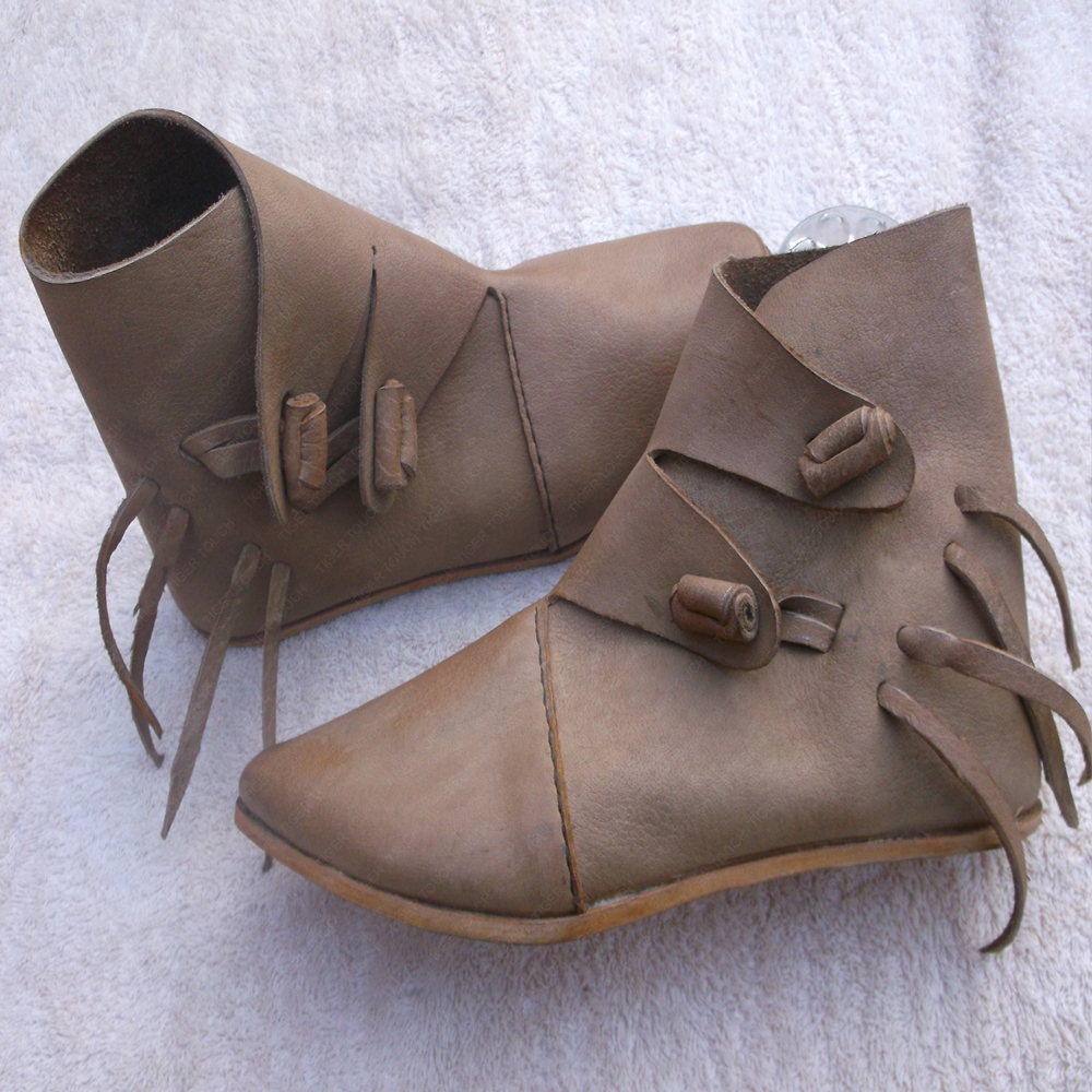 Medieval Viking shoes 